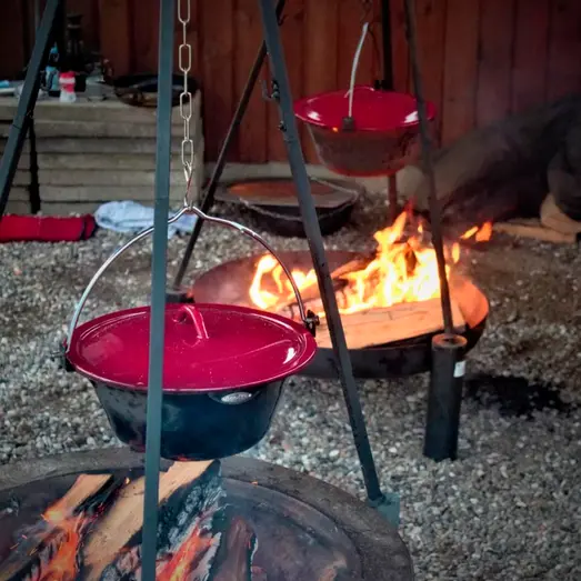 Bon-Fire gryde med låg, 15 liter