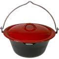 Bon-fire gryde 15 l, sort emalje