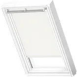 VELUX mørklægning manuel DKL MK04 hvid hvide skinner, 78 x 98 cm