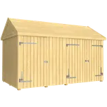Plus Classic Multi Havehus 10 m² 2 moduler m/enkelt og dobbeltdør