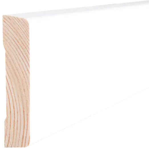 HT 7H fyr indfatning 14x14x2250 mm hvid