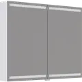 Scanbad Level spejlskab 100x80cm mat hvid