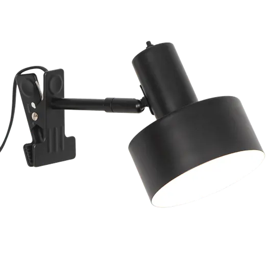 Nordlux Matis klemspot E27 sort