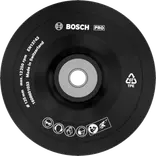 Bosch PRO bagskive, blød, 125 mm, M14, blød