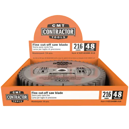 CMT savklinge Contractor 216x2,4x30 Z48W 10 stk pk