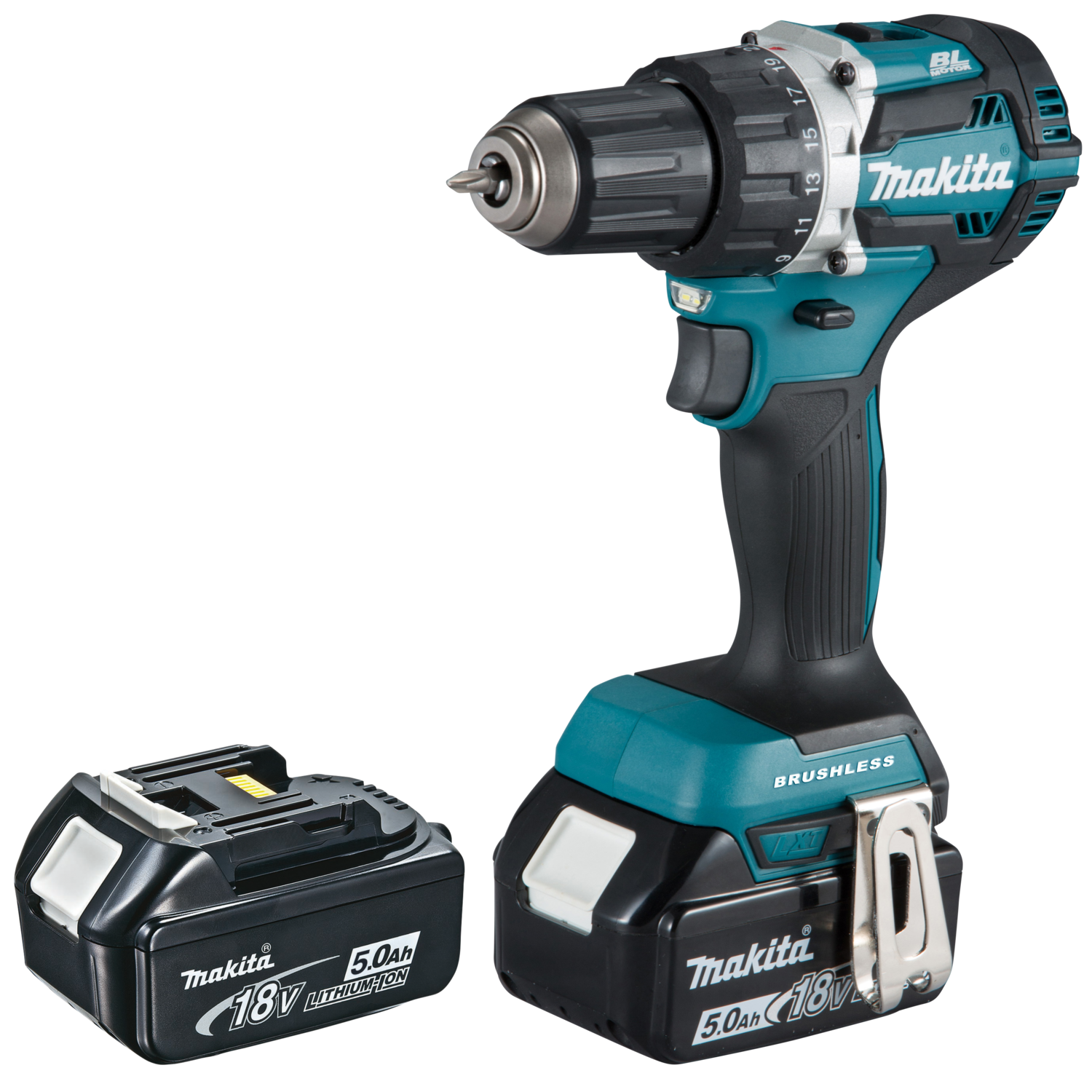Image of Makita DDF484RT2-DAV bore-/skruemaskine 18V LXT