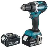 Makita DDF484RT2-DAV bore/skruemaskine 18V LXT 2x5,0 Ah batteri og lader