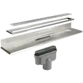 Unidrain sampak linje 900 mm med lodret udløb Ø75 mm