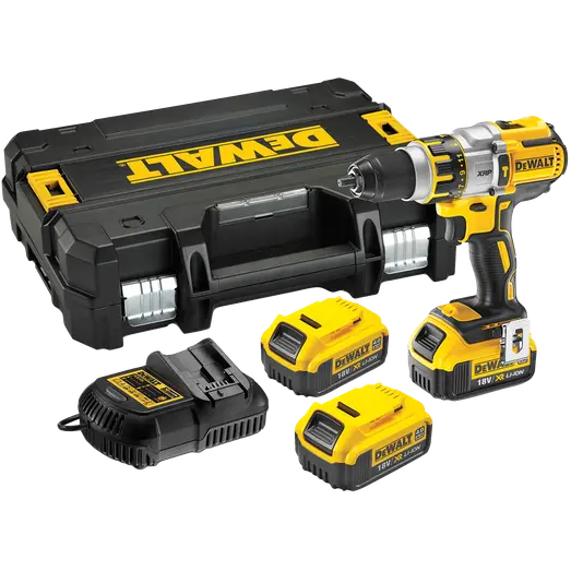 DeWALT DCD996M2 18V XRP slagbore/skruemaskine  2x4,0 Ah batteri og lader