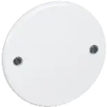 LK Fuga blænddæksel type VNP Ø80 mm hvid