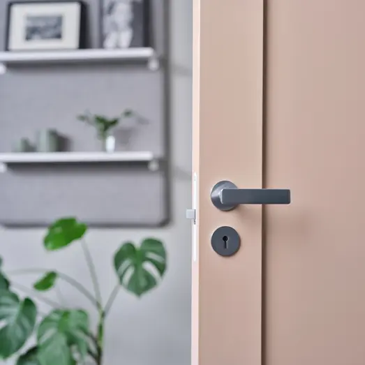 Habo Dørgreb Monaco børstet krom