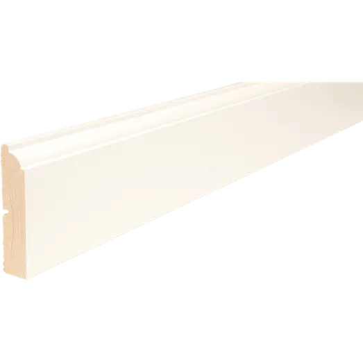 HT 24H almue fodliste fyr hvid 15x68x4450 mm