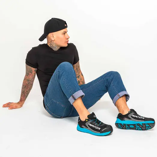 Airtox McLaren sikkerhedssko sort