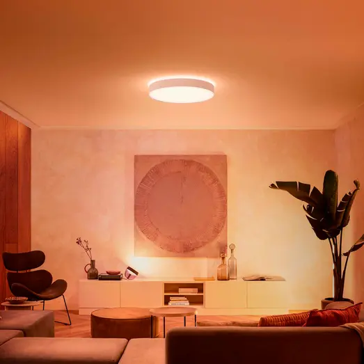 Philips Hue Enrave XL plafond Ø55,1 cm 48W hvid