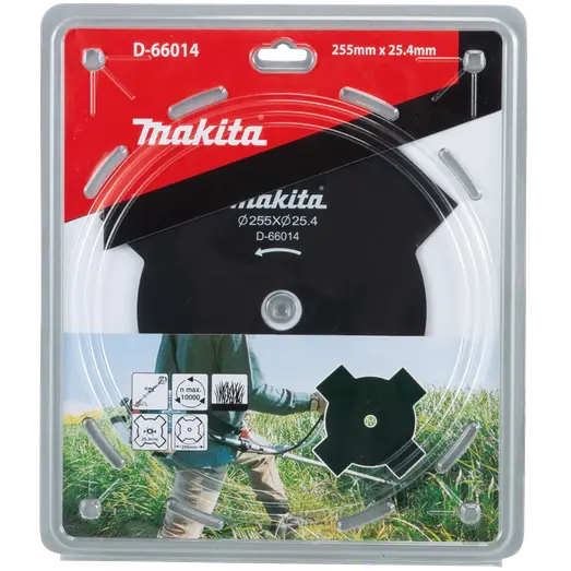 Makita D-66014 4 tands klinge til buskrydder Ø255x25,4 mm