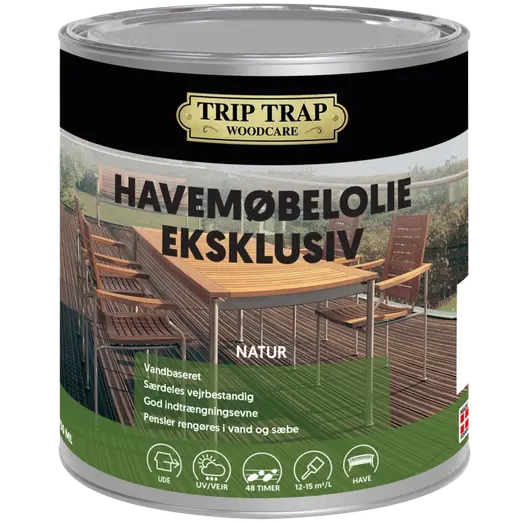 TripTrap havemøbelolie eksklusiv natur