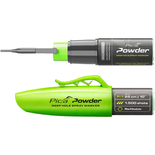 Pica pulver-spraymarkør i grøn