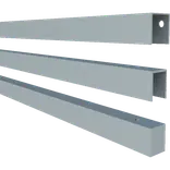 Plus stålramme t/hegn 180 cm varmgalvanisert