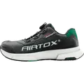 Airtox FL44 sikkerhedssko sort/militærgrønt