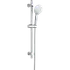 Bruserstangsæt 3- jet krom og Ø120 mm håndbruser