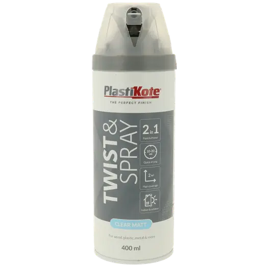 Plasti-Kote twist klarlak mat