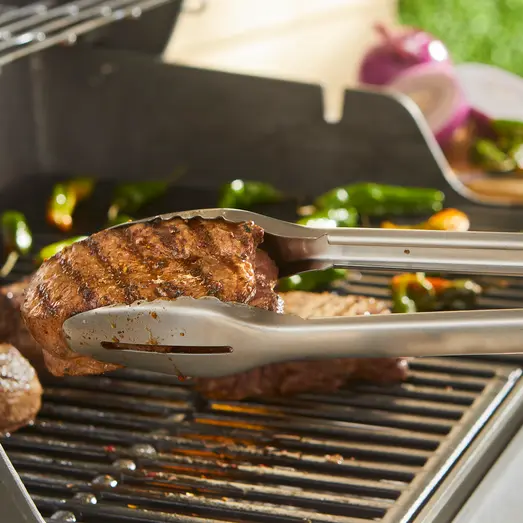 Weber® præcisions-grilltang rustfri