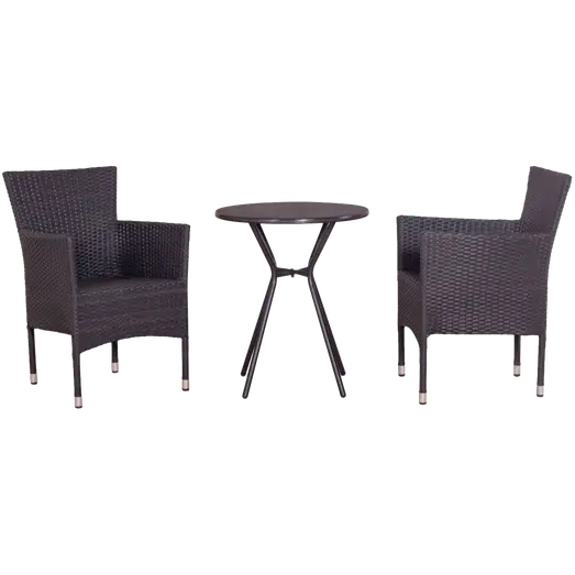 Saga cafebord Ø60cm sort