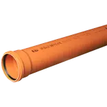 Kaczmarek PVC-U SN8 afløbsrør 110 x 1000 mm