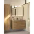 Scanbad Level spejlskab 100x80cm varm eg