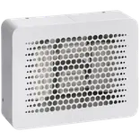 Shyn infrarød radiator 600W m/gennemføring hvid
