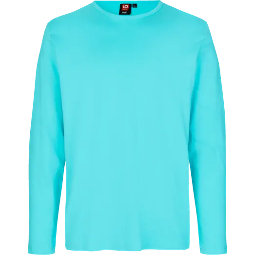 ID Interlock herre langærmet t-shirt mint