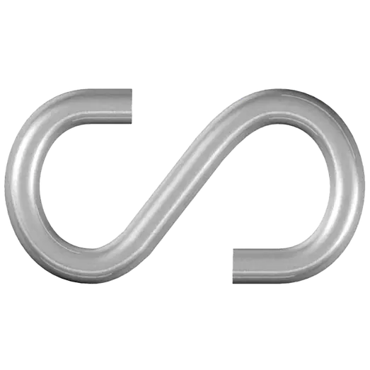 Roliba S-hage elgalvaniseret 5x50 mm 2 stk.