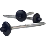 Swisspearl 100 tagskrue m/EPDM skive 6x100 mm sortblå 400 stk.