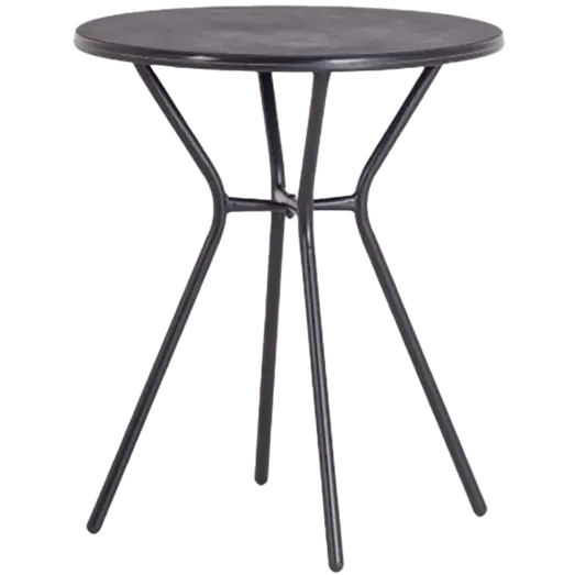 Saga cafebord Ø60cm sort