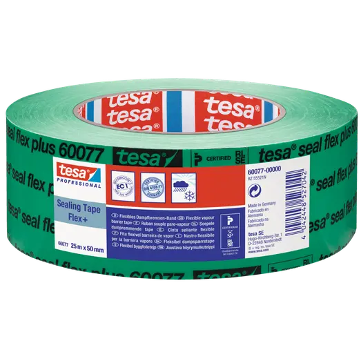 Tesa® Professional 60077 SealFlex tætningstape 25 m x 50 mm grøn