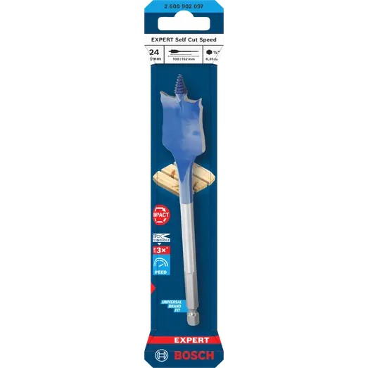 Bosch EXPERT Self Cut Speed fladbor 24x152 mm