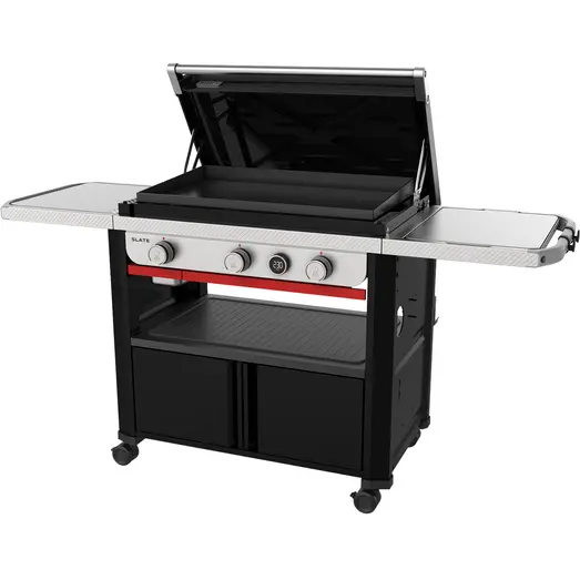 Weber® Slate GPD 76 cm Premium stegeplade gasgrill med vogn