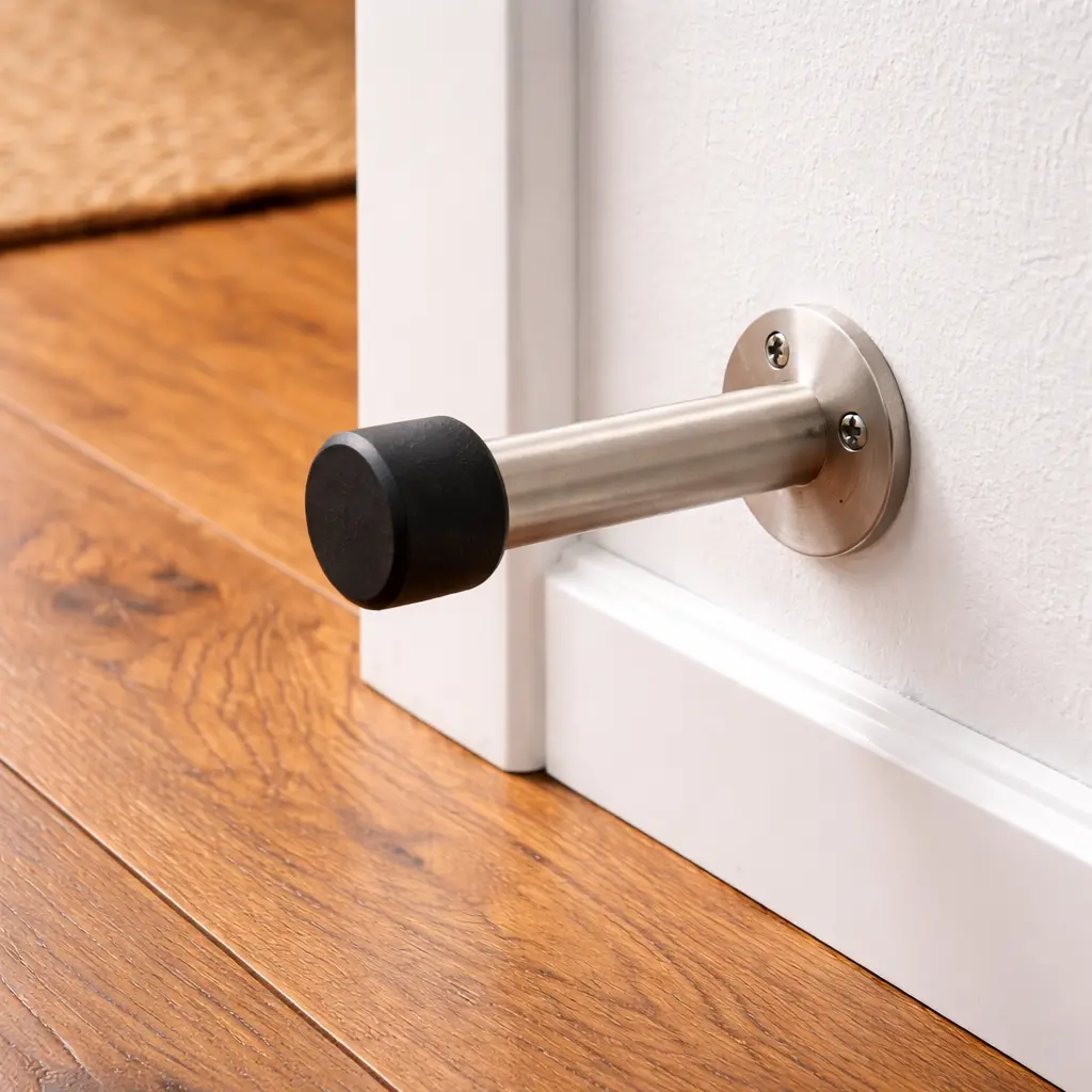 vægmonteret dørstopper