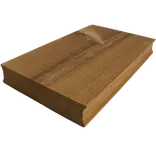 ThermoWood® terrassebrædder høvlet afrundede hjørner 32x150 mm