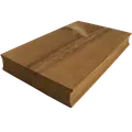 ThermoWood® terrassebrædder høvlet afrundede hjørner 32x150 mm