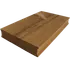 ThermoWood® terrassebrædder høvlet afrundede hjørner 32x150 mm