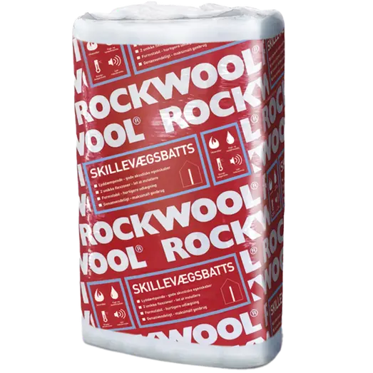 Rockwool skillevægsbatt 45x455x1000 mm