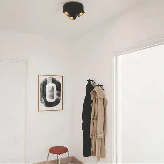 Nordlux Pitcher 3-rondel spotlight GU10 sort