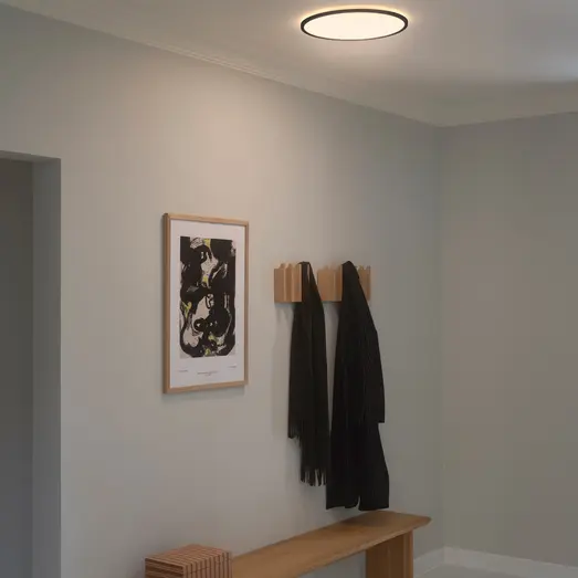 Nordlux Oja 42 LED plafond IP54 3000/4000K sort