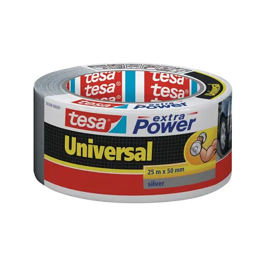 Tesa® extra Power Universal sort 25 m x 48 mm