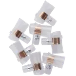 Samlemuffe transparent 6 stk.