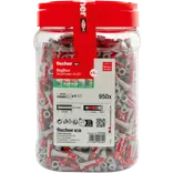 Fischer universaldybel 6x30mm 950 stk.