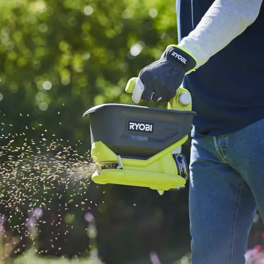 Ryobi OSS1800 salt, frø og gødningsspreder 18V ONE+ solo