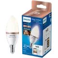 Philips Smart WiZ white LED pære E14 4,6W kerte mat