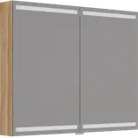 Scanbad Level spejlskab 100x80cm varm eg